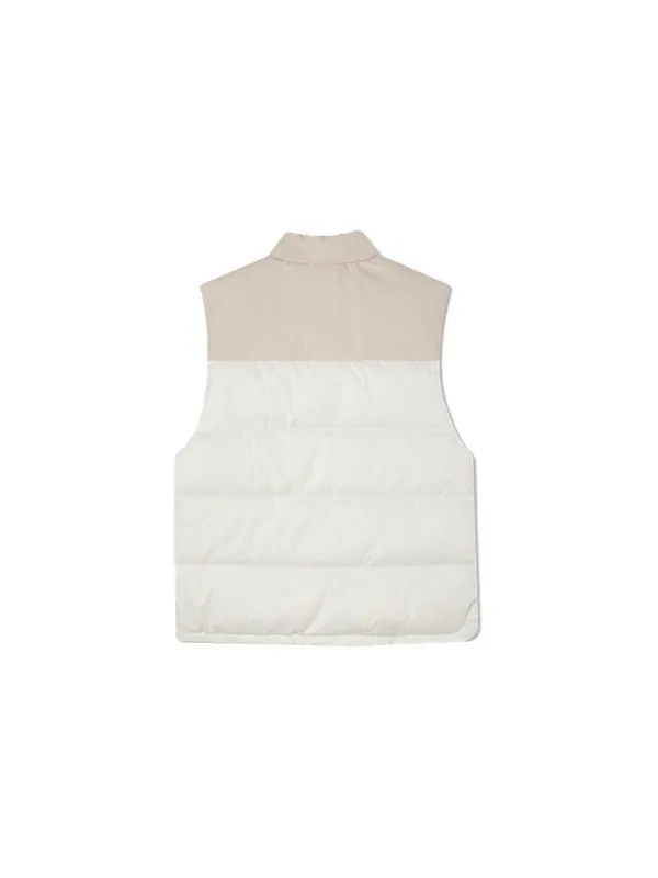 Жилет down vest 'white' Converse — изображение 2 из 2, белый