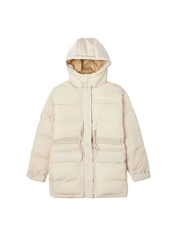 Куртка counter splash ink down jacket 'white' Converse — изображение 1 из 1, белый