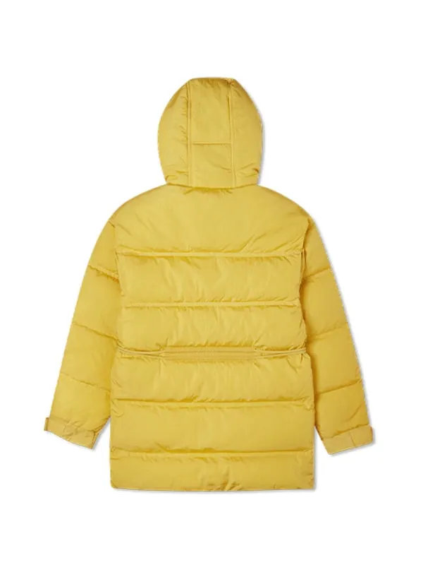 Куртка cargo hooded down jacket 'yellow' Converse — изображение 2 из 3, желтый