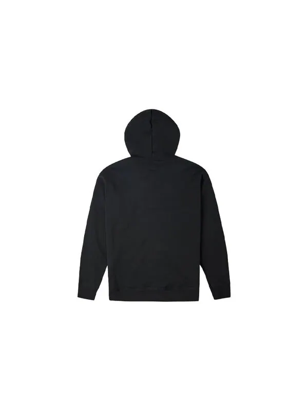 Куртка Converse Solid Color Zipper Long Sleeves Hooded Jacket Couple Style Black — изображение 2 из 2, черный