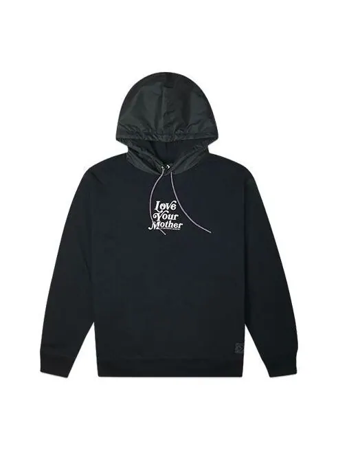 Толстовка Men's Converse Renew Retro Dark Black — изображение 1 из 2, черный