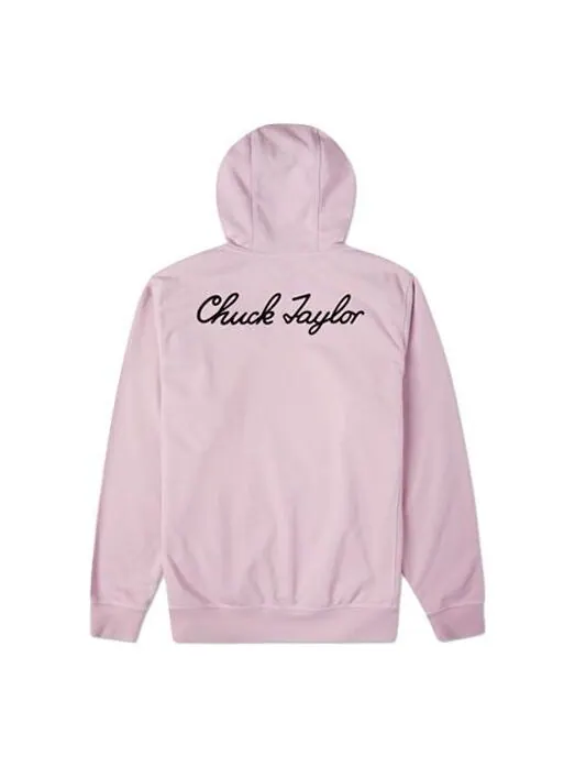 Толстовка Converse Alphabet Printing Sports Pink Purple — изображение 1 из 2, фиолетовый