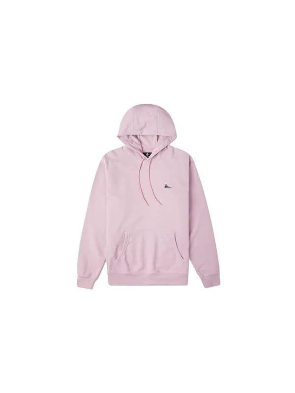 Толстовка Converse Alphabet Printing Sports Pink Purple — изображение 2 из 2, фиолетовый