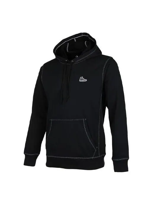 Толстовка Converse Alphabet Printing Sports Black — изображение 1 из 2, черный