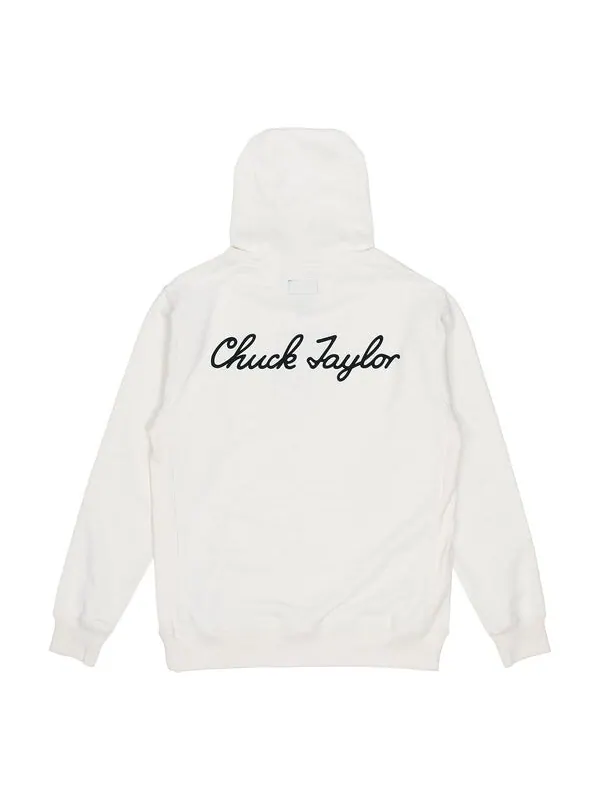 Толстовка Converse Alphabet Printing Sports Couple Style Cream Yellow — изображение 1 из 4, кремово-желтый