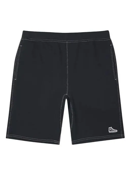 Шорты chuck taylor script shorts 'black' Converse — изображение 1 из 4, черный