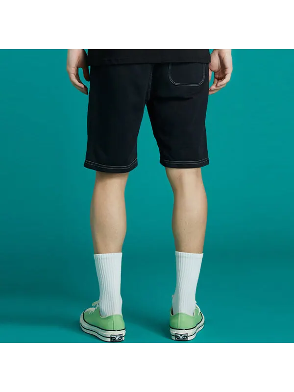 Шорты chuck taylor script shorts 'black' Converse — изображение 4 из 4, черный