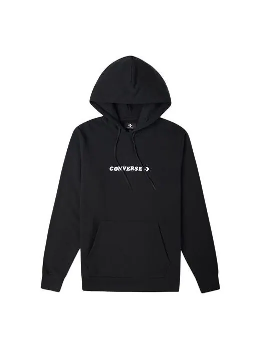 Толстовка Converse Alphabet Printing Casual Black — изображение 1 из 2, черный