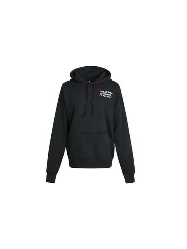 Толстовка exploration team hoodie 'black' Converse — изображение 2 из 3, черный