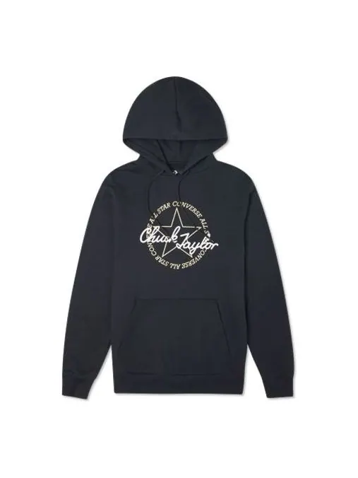 Толстовка deconstructed chuck patch pullover hoodie 'black' Converse — изображение 1 из 4, черный