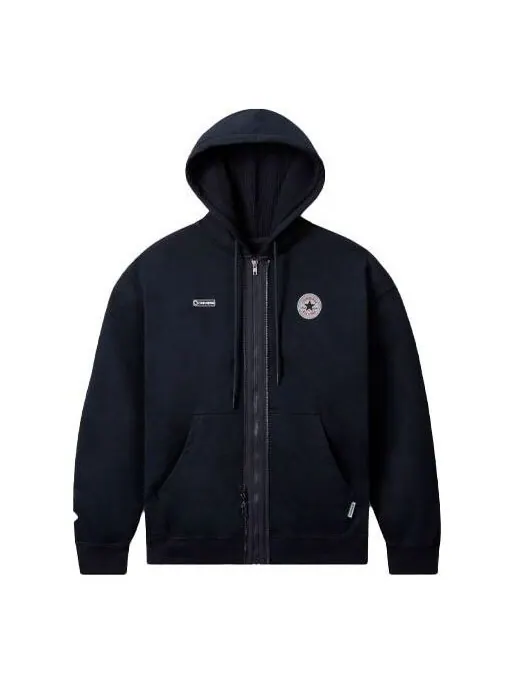 Куртка x thisisneverthat utility fleece jacket 'navy' Converse — изображение 1 из 4, темно-синий