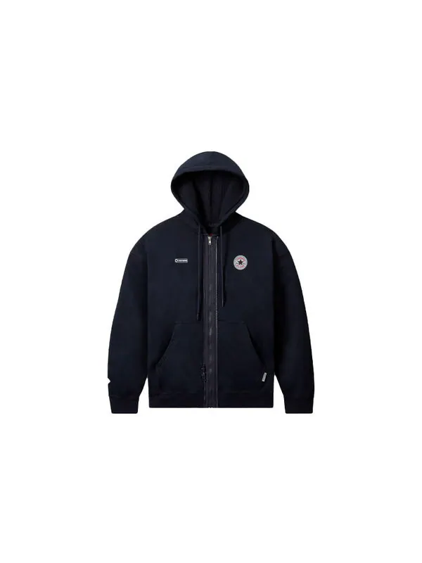 Куртка x thisisneverthat utility fleece jacket 'navy' Converse — изображение 2 из 4, темно-синий