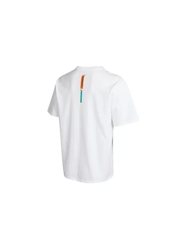 Футболка star chevron printing sports round neck short sleeve t-shirt 'white' Converse — изображение 2 из 2, белый