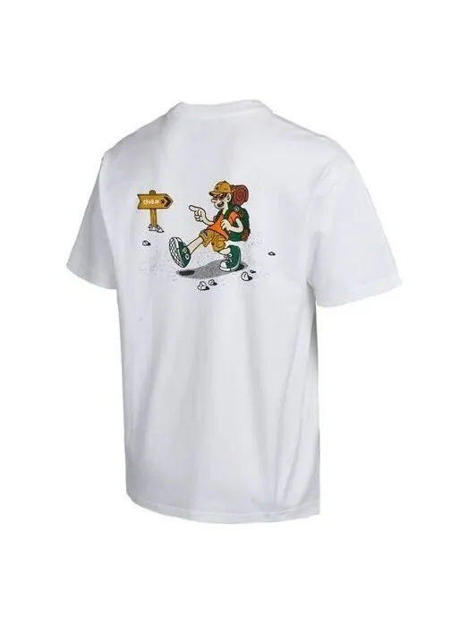 Футболка explorer graphic t-shirt 'white' Converse — изображение 1 из 2, белый