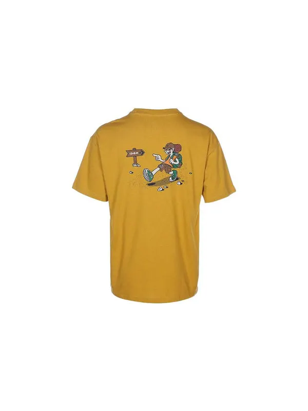 Футболка explorer graphic t-shirt 'yellow' Converse — изображение 2 из 2, желтый