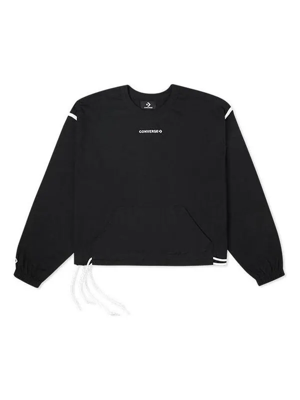 Свитер long sleeve jersey crew 'black' Converse