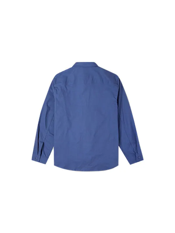 Рубашка carpenter pocket button down long sleeve shirt 'vintage blue' Converse — изображение 2 из 2, винтажный синий