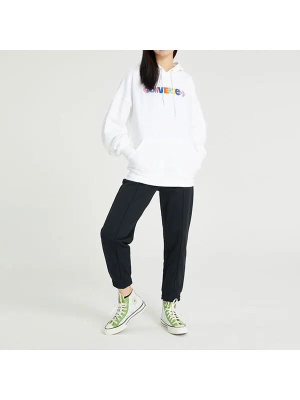 Спортивные штаны (WMNS) Converse Solid Color Lacing Bundle Feet Sports Pants/Trousers/Joggers Dark — изображение 3 из 4