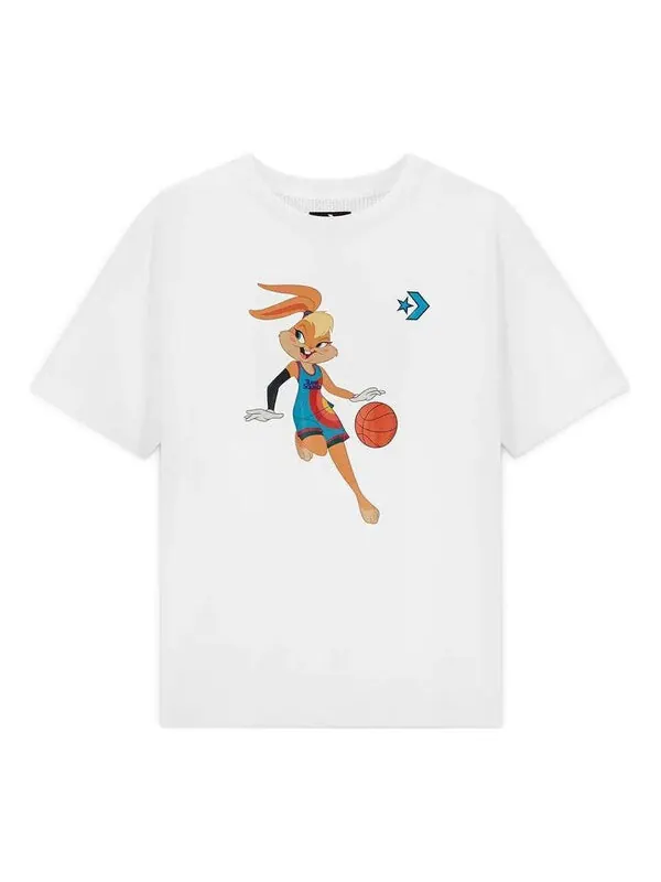 Футболка x space jam a new legacy lola t-shirt 'white' Converse — изображение 1 из 1, белый