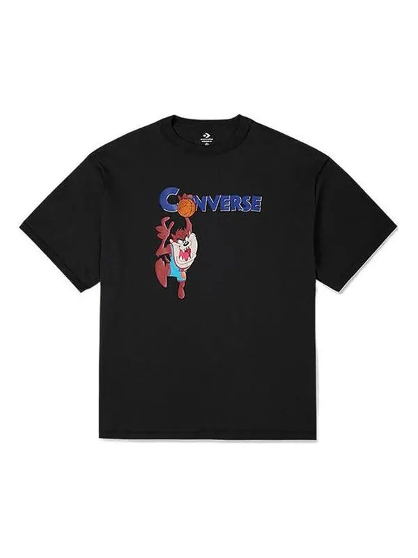 Футболка x space jam: a new legacy court ready tee 'black' Converse — изображение 1 из 3, черный
