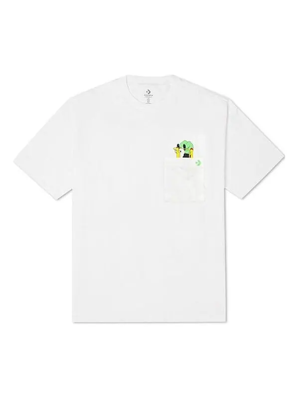 Футболка park gym graphic t-shirt 'white' Converse — изображение 1 из 1, белый