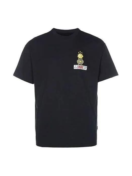 Футболка sneaker store t-shirt 'black' Converse — изображение 1 из 3, черный