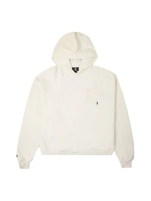 Толстовка star hoodie 'milk white' Converse — изображение 1 из 3, белый