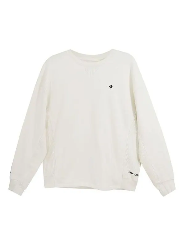 Свитер star crewneck sweatshirt 'beige' Converse