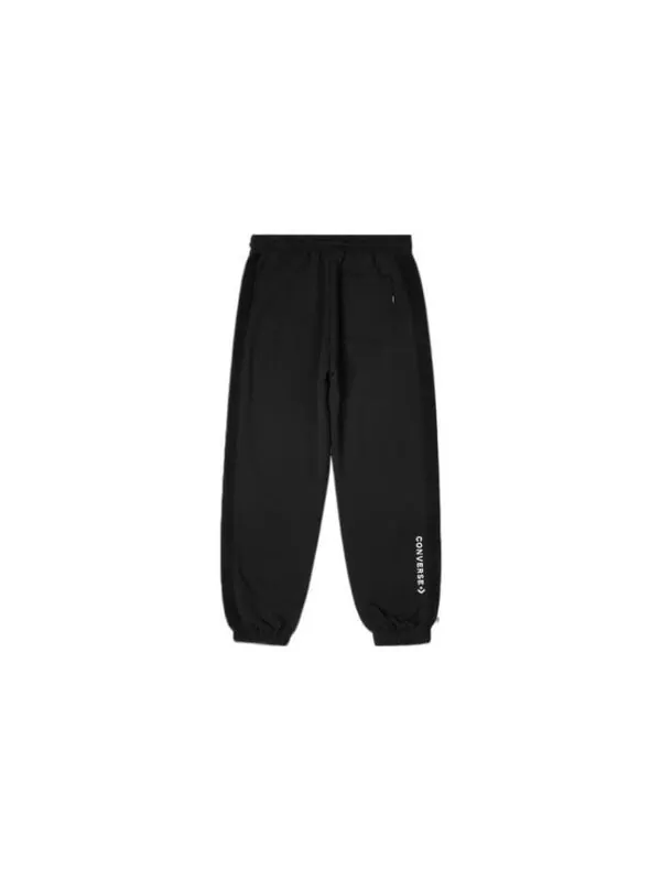 Брюки relaxed sweatpants 'black' Converse — изображение 2 из 2, черный