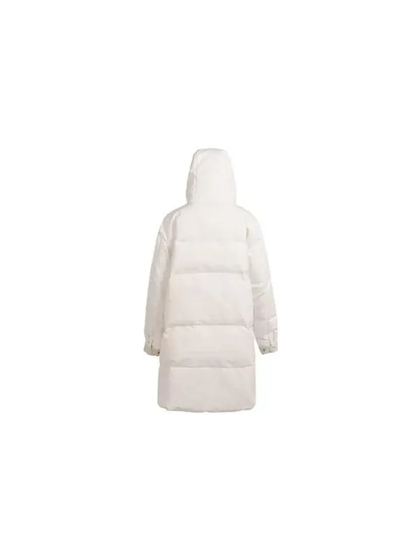 Куртка counter climate long down jacket 'beige' Converse — изображение 2 из 2, бежевый