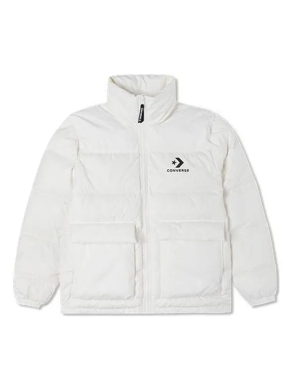 Куртка star chevron down jacket 'white' Converse — изображение 1 из 2, белый