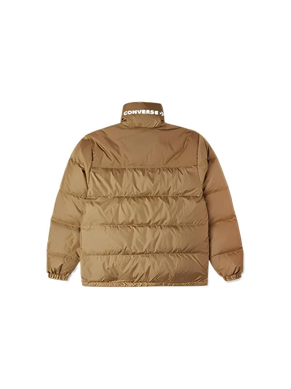 Куртка star chevron down jacket 'brown' Converse — изображение 2 из 2, коричневый