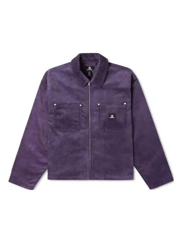 Куртка lightweight shop jacket 'purple' Converse — изображение 1 из 4, фиолетовый