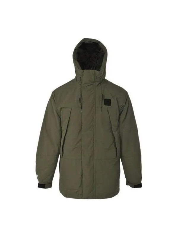 Куртка premium windproof mid down jacket 'olive green' Converse — изображение 1 из 2, оливковый зеленый