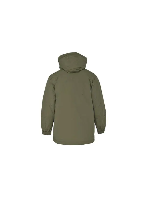 Куртка premium windproof mid down jacket 'olive green' Converse — изображение 2 из 2, оливковый зеленый