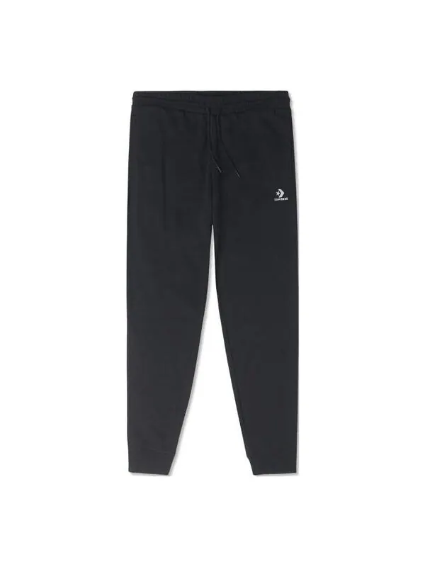 Брюки embroidered star chevron pant 'black' Converse