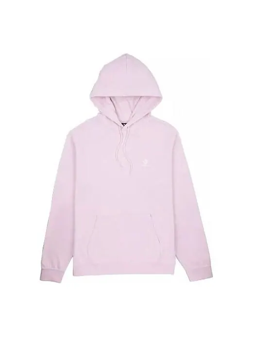 Толстовка go-to embroidered star chevron standard-fit pullover hoodie 'pink' Converse — изображение 1 из 1, розовый