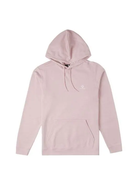 Толстовка go-to embroidered star chevron standard-fit pullover hoodie 'pink sage' Converse — изображение 1 из 2, розовый