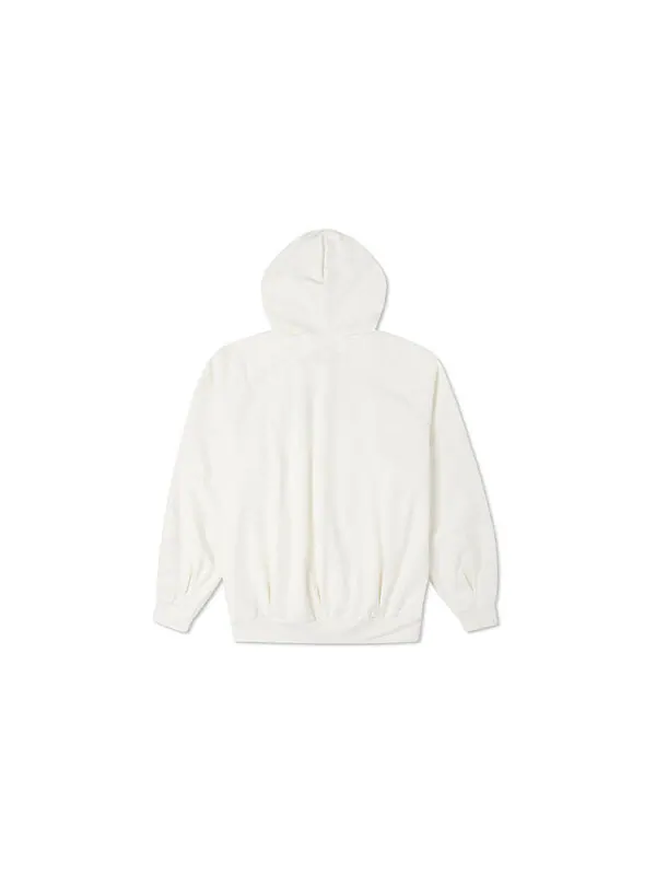 Свитер loose knit hoodie creamy white Converse — изображение 2 из 2, белый
