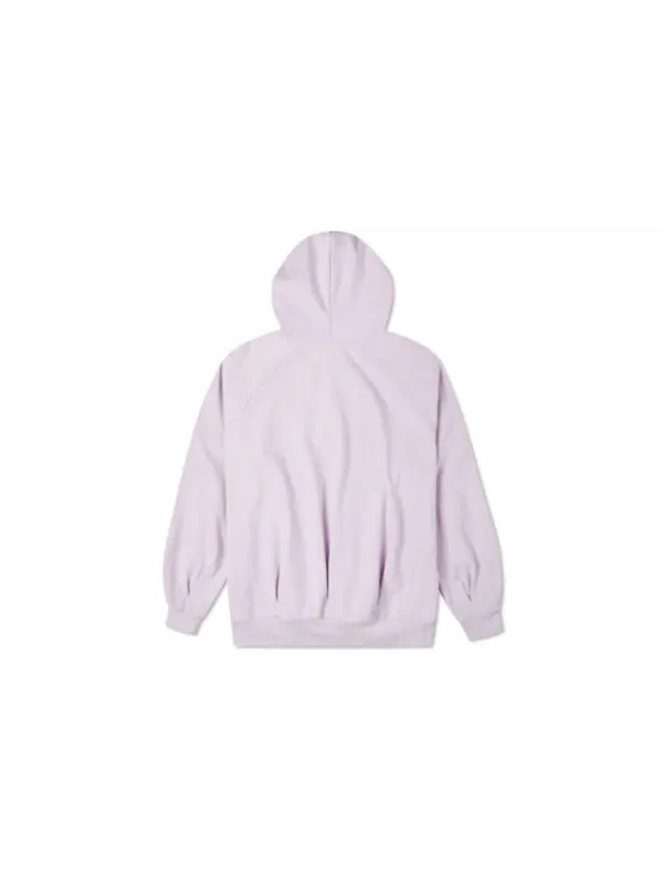 Свитер logo embroidery knitting hoodie purple Converse — изображение 2 из 4, фиолетовый