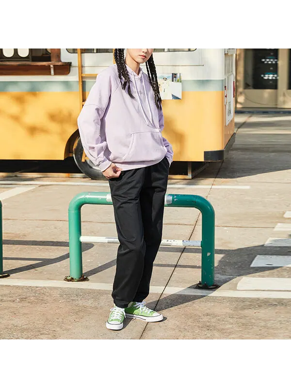 Свитер logo embroidery knitting hoodie purple Converse — изображение 4 из 4, фиолетовый