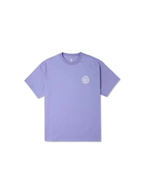 Футболка inverted desert graphic t-shirt 'slate lilac' Converse — изображение 2 из 2, фиолетовый
