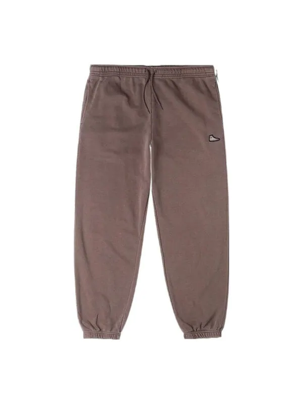 Брюки go-to chuck taylor sneaker patch loose fit sweatpant 'brown' Converse — изображение 1 из 2, коричневый