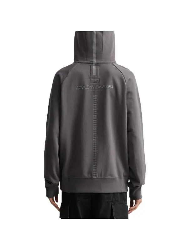 Толстовка x a-cold-wall* hoodie 'pavement grey' Converse — изображение 4 из 4, серый