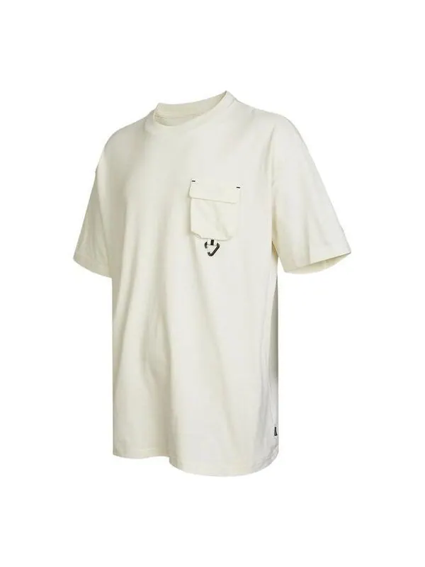 Футболка go outdoor oversized pocket tee 'beige' Converse — изображение 1 из 2, бежевый