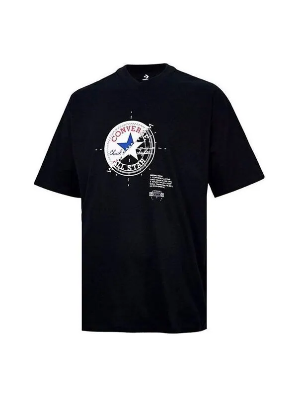 Футболка chuck anatomy oversized tee 'black' Converse — изображение 1 из 2