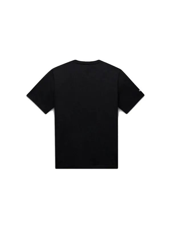Футболка x peanuts pocket t-shirt 'black' Converse — изображение 2 из 4, черный