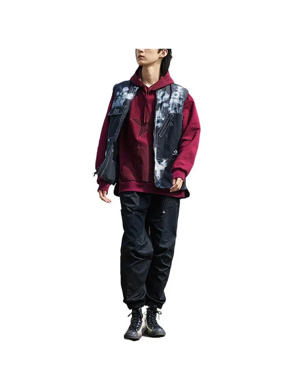 Брюки elevated woven pants 'black' Converse — изображение 3 из 3, черный