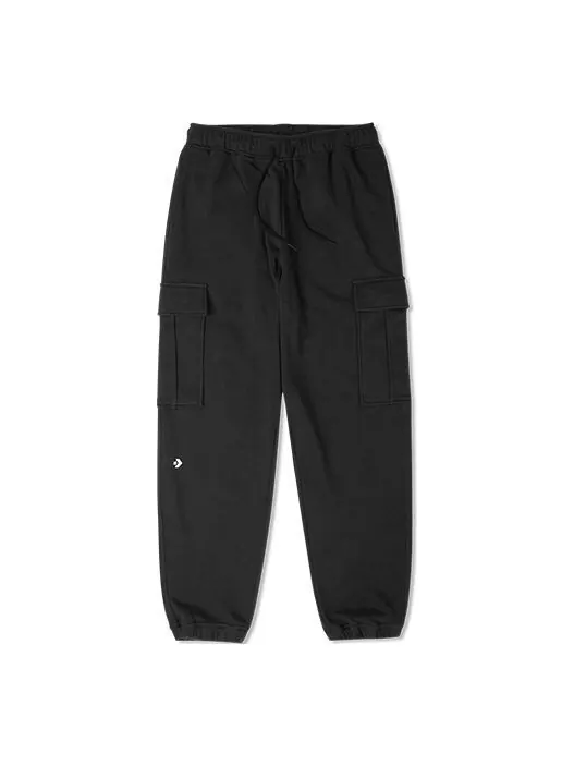 Брюки knit cargo pants 'black' Converse — изображение 1 из 2, черный