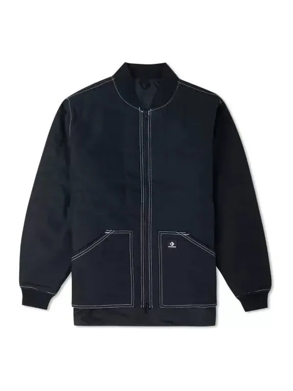 Куртка utility reversible padded jacket 'black' Converse — изображение 1 из 2, черный